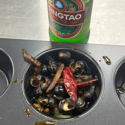 柳州大排档风味辣炒海石螺