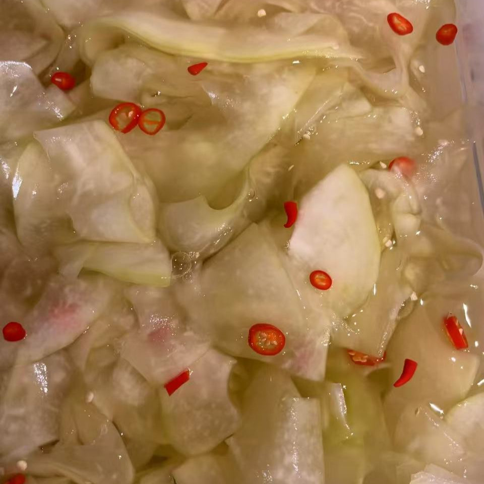 柳州冰糖酸木瓜酸 (1/2LB 约225g)